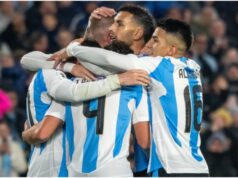 Seleção argentina: vantagem potencial de poder mudar o local da final