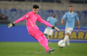 A Lazio deu um suspiro de alívio quando Edoardo Motta evitou lesão