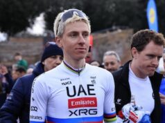 Quem pode vencer o favorito do Strade Bianche, Tadej Pogacar? Peloton está prestes a começar.