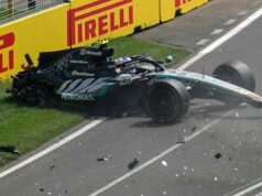 Crash Antonelli na caótica terceira sessão de treinos livres Esse foi o sexto tempo mais rápido de Verstappen, que está enfrentando problemas.
