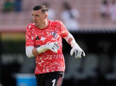 Franco Armani está fazendo tratamento com células-tronco para o tendão de Aquiles e ficará afastado por cerca de um mês