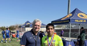 Garfield perdeu para Branson na final estadual de futebol masculino da Divisão V