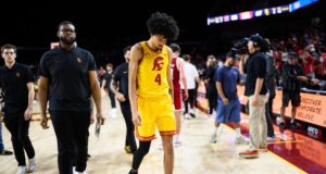 A saída de Chad Baker-Mazara da USC resultou de muitos incidentes