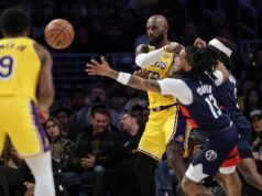 Sem Luka Doncic, o Lakers não teve problemas na grande vitória sobre o Wizards