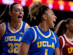 As mulheres da UCLA dominaram a rival USC e terminaram o Big Ten invictas