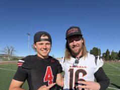 A ex-estrela do Hart, Trenton Irwin, fez as crianças sorrirem pelo quinto ano consecutivo