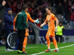 O goleiro do Tottenham sofreu três gols contra o Atlético e foi expulso aos 15 minutos