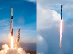 Dois dias, duas praias e mais dois módulos SpaceX Starlink lançados
