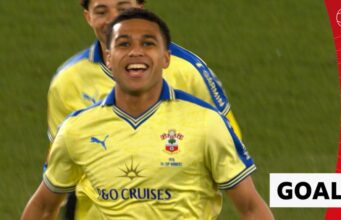 Charles marcou o gol da vitória tardia na vitória do Southampton sobre o Arsenal.