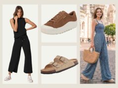 As principais tendências da moda primavera/verão da Amazon incluem conjuntos combinando, tops elegantes e sandálias com suporte de arco