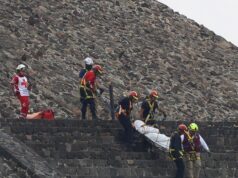 México disparou da pirâmide de Teotihuacán: mortos e 13 feridos
