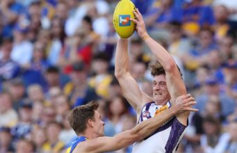 Jay Ames: A ponta de lança do Fremantle Dockers produz o melhor desempenho da carreira no palco do Western Derby