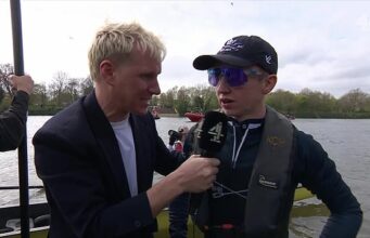 Jamie Laing forçado a se desculpar depois que Cox, vencedor da Boat Race, xingou durante entrevista ao vivo