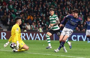 Sporting Lisboa 0-1 Arsenal: Kai Havertz marca uma vitória dramática no final para os corajosos Gunners para aliviar suas preocupações em busca de títulos e conter a podridão