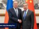 Os principais embaixadores da China e da Rússia reúnem-se em Pequim para discutir o Irão, a Ucrânia e Taiwan