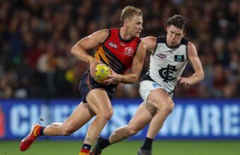 ‘Ele está animado’: capitão do Adelaide retorna aos treinos da AFL