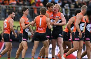 O retorno de Kidman termina mais cedo, quando os Giants derrotam os Tigers