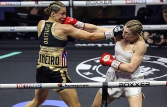 Lauren Price vence Stephanie Piñeiro para armar uma possível luta contra Claressa Shields