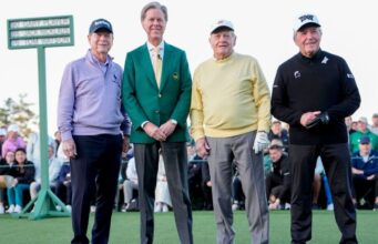 Nicklaus, Watson, jogador retorna distância da bola de golfe