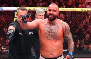 Queda no UFC 327: Ulberg derruba uma joelhada, mas Procházka desperdiça sua chance de campeonato