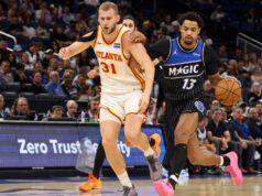 O reserva do Hawks, C. Landale, está fora da estreia da série contra o Knicks.