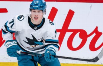 Maclin Celebrini está aberto a uma extensão com o San Jose Sharks