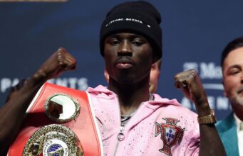 O campeão da IBF, Hitchins, abre mão do título e sobe para 147 libras