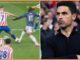 Mikel Arteta, do Arsenal, toma decisões sobre pênaltis