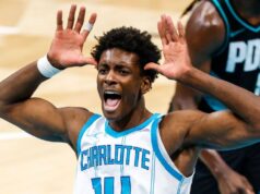Moussa Diabaté, do Hornets, foi eleito o vencedor do Hustle Award da NBA