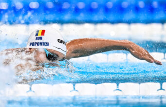 David Popovici conquista o título dos 200 metros livres no Campeonato Romeno