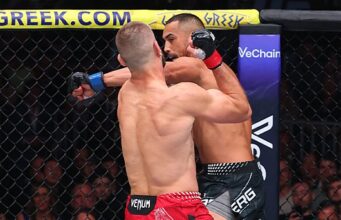 O lesionado Carlos Ulberg surpreendeu Jiri Prochazka e conquistou o título vago do LHW no UFC 327.
