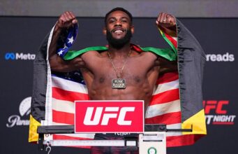 Conjunto de retorno de Aljamain Sterling no octógono