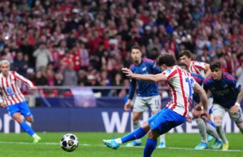 Empate de pênaltis entre Atlético de Madrid e Arsenal: 1 a 1, o que é adiado em Londres