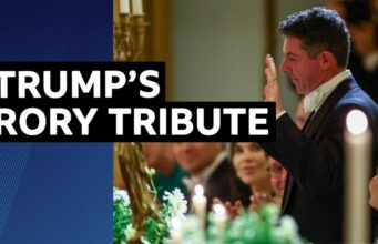 ASSISTIR: Homenagem do presidente Trump na Casa Branca a McIlroy