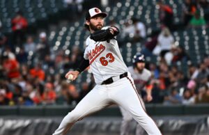 “Orioles convoca RHP Brandon Young para começar na segunda-feira contra o White Sox” .