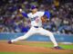 As 6 entradas sem gols de Shohei Ohtani deram aos Dodgers a vantagem sobre os Guardians