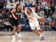 Os Trail Blazers diminuem a diferença para os Clippers pelo 8º lugar no Oeste.