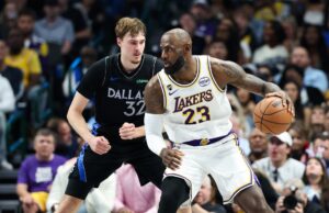 Cooper Flagg marcou 45 enquanto o Mavs evitava que o Lakers sofresse.