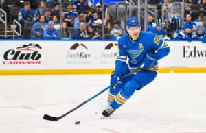 Blues desesperados por uma vitória sobre os Blackhawks, ajudam em outros lugares para permanecer na disputa.