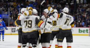 Resumo da NHL: gol de Jake Eichel no OT leva Knights aos playoffs