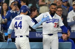 Justin Rubelsky, Dodgers derrotam Mets.