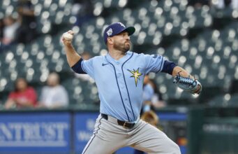 Os Rays venceram os White Sox pela quinta vitória consecutiva.