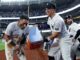 Jose Caballero, os Yankees venceram os Angels pela segunda vez na série.