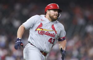 A explosão de Nolan Gorman compensou 3 homers do Astros quando os Cards abriram o jogo.