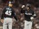 Os Marlins assumiram a liderança logo no início, vencendo os Giants