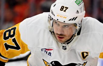 Sidney Crosby, o melhor jogador dos Penguins, sobrevive à série de playoffs