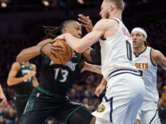T-wolves venceram Nuggets, perdendo Anthony Edwards, Donte DiVincenzo ferido