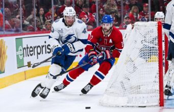 Relâmpago, os Canadiens entraram no Jogo 5 crucial de uma série muito disputada.