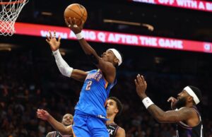 Shai Gilgeous-Alexander, Thunder varredura completa do Suns.