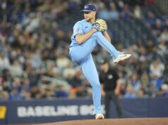 Os Blue Jays venceram os Red Sox para vencer o set de três jogos.